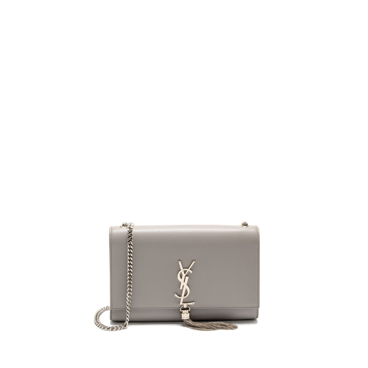 saint-laurent-ysl-medium-kate-bag-calfskin-grey-shw