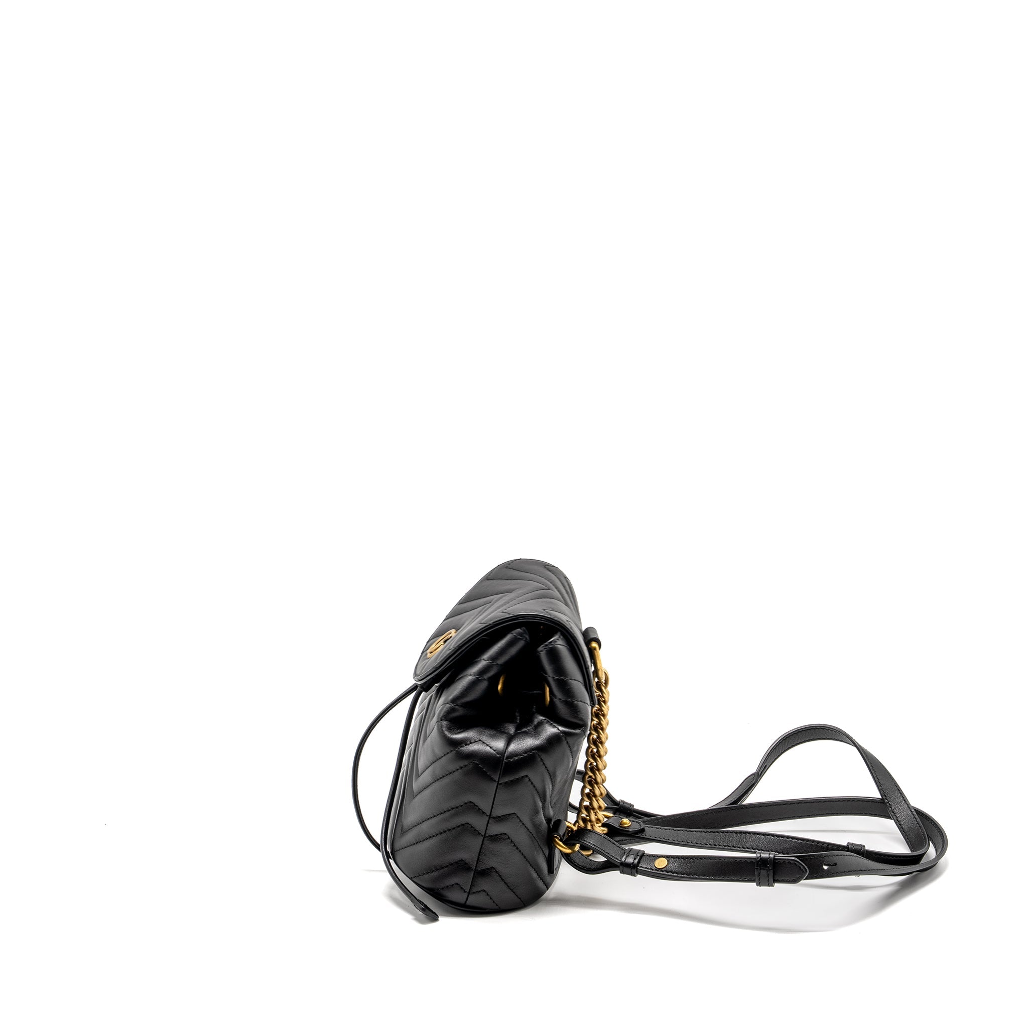 gucci-gg-marmont-backpack-calfskin-black-ghw-copy