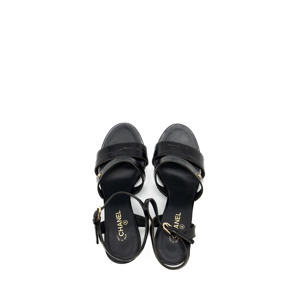 chanel-size-36-cc-sandals-matte-crocodile-embossed-calfskin-black-ghw