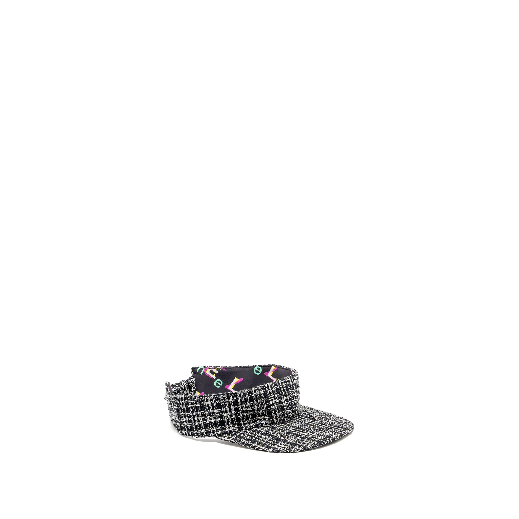 chanel-visor-cap-tweed-polyamide-multicolour-copy