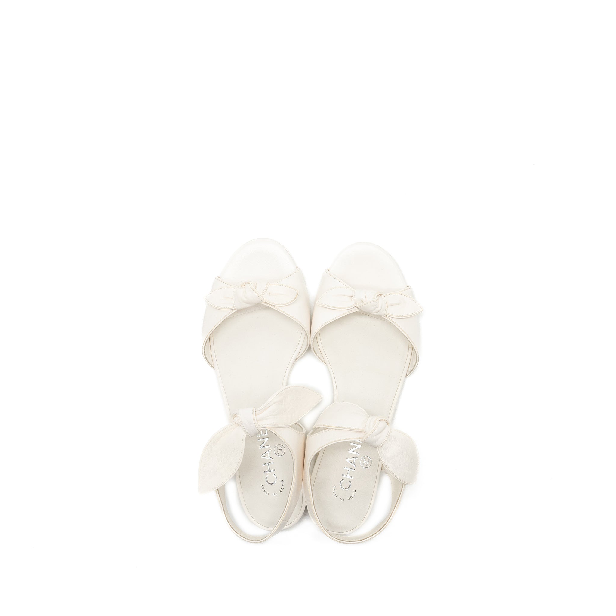 chanel-size-36-ribbon-sandals-lambskin-white