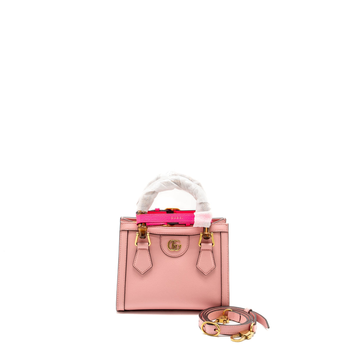 gucci-mini-diana-bamboo-tote-bag-leather-pink-ghw