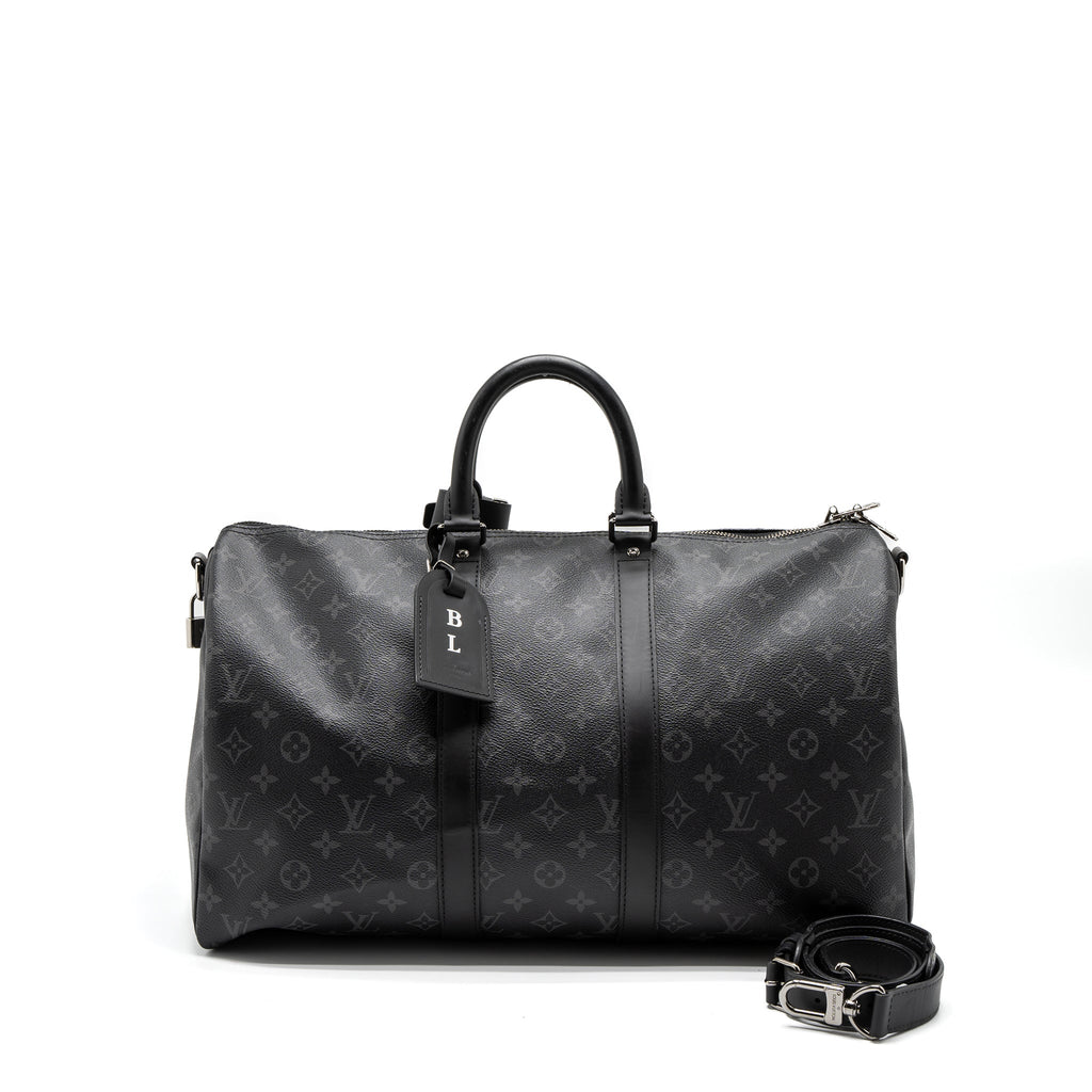 LOUIS VUITTON KEEPALL BANDOULIÈRE 45 MONOGRAM ECLIPSE CANVAS SHW
