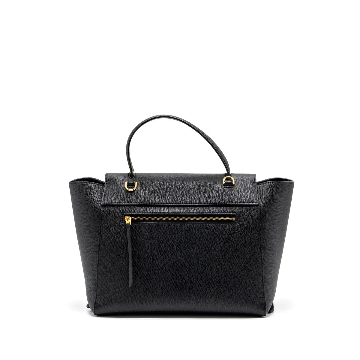 celine-mini-belt-bag-grained-calfskin-black-ghw-4