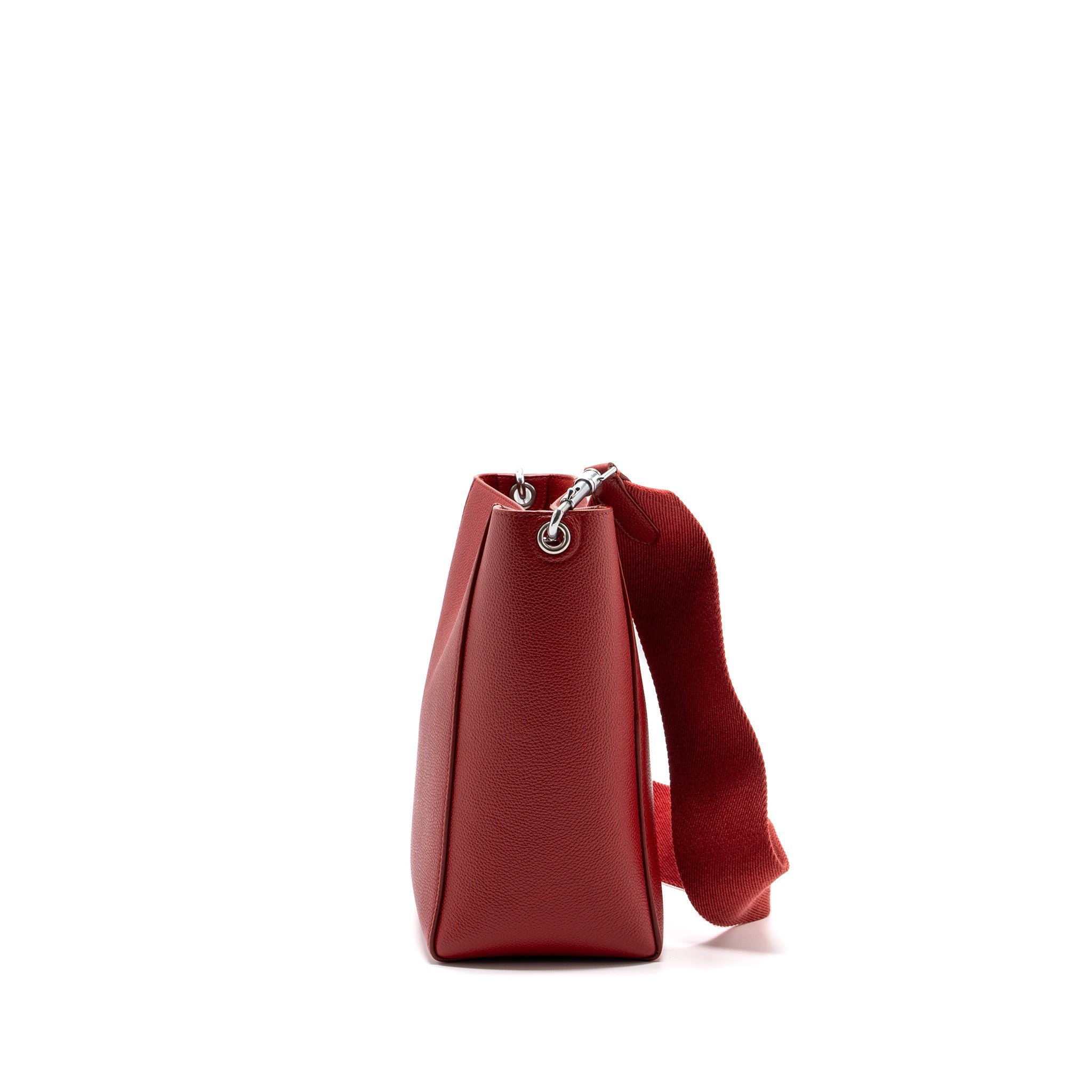 celine-sangle-small-bucket-bag-grained-calfskin-red-shw