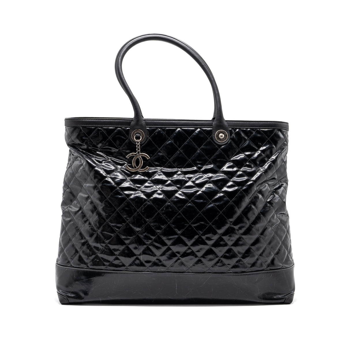 chanel-giant-zip-shopping-bag-patent-black-ruthenium-hardware-copy