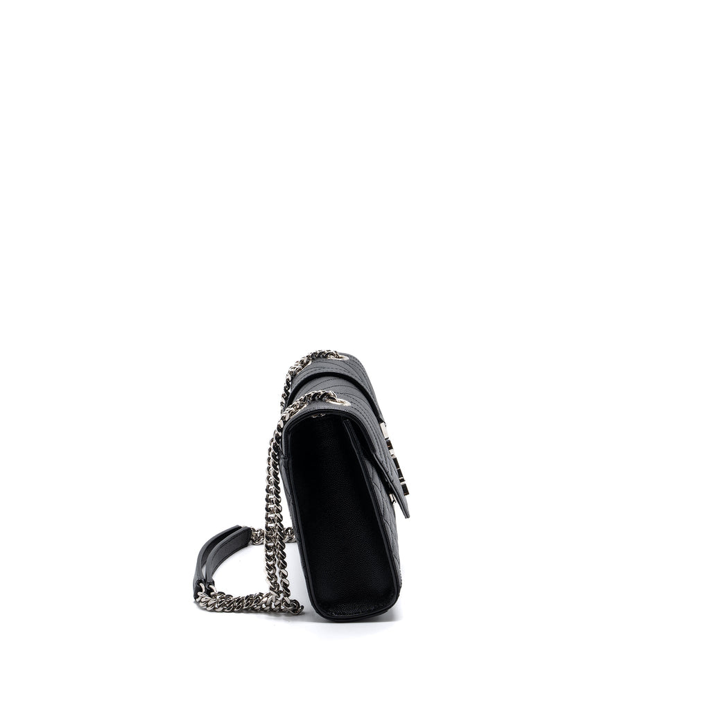 saint-laurent-ysl-envelope-medium-chain-bag-grained-calfskin-mix-matelasse-black-shw