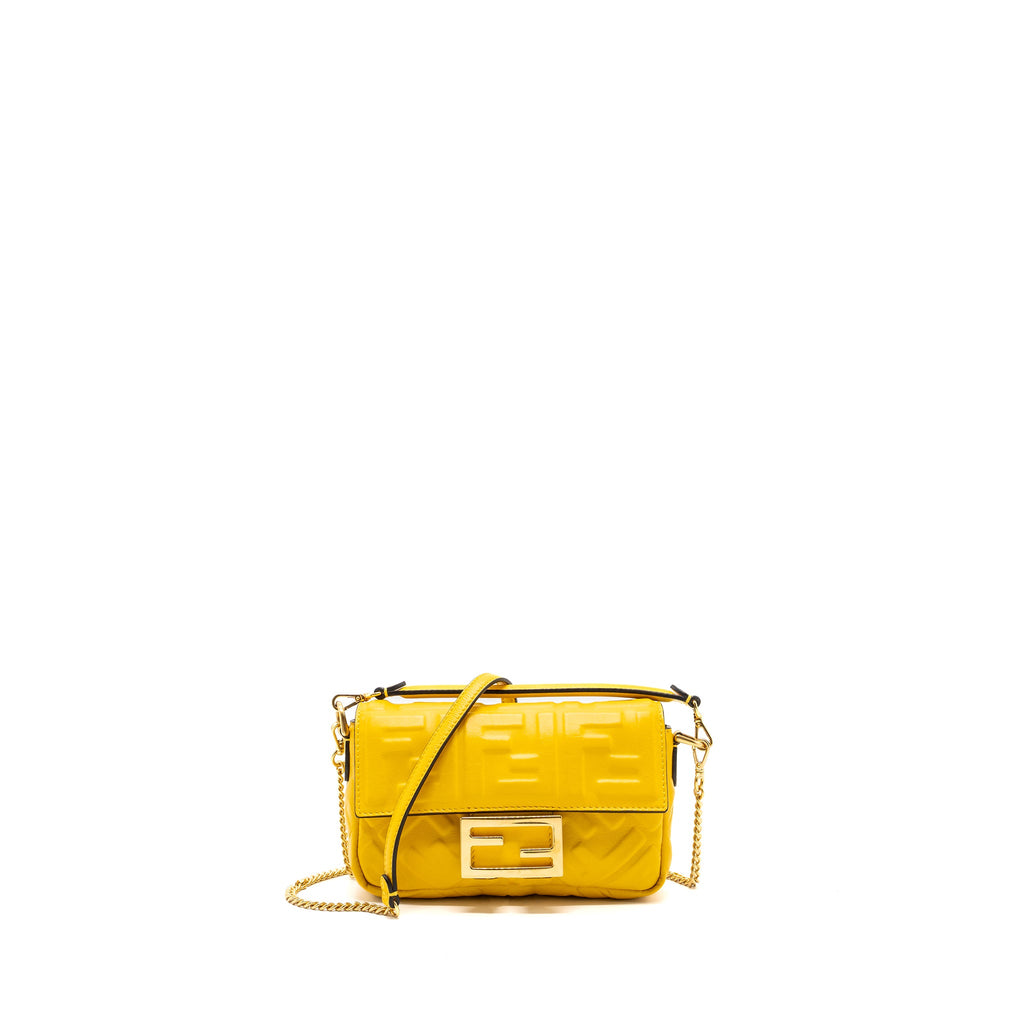 fendi-mini-baguette-bag-nappa-lambskin-yellow-ghw