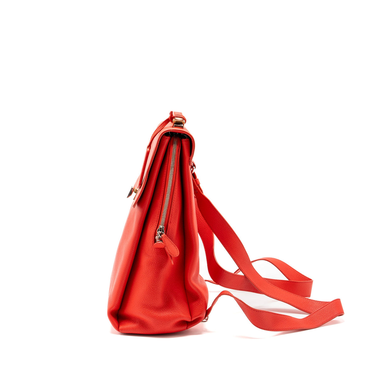 balenciaga-backpack-calfskin-red-ghw