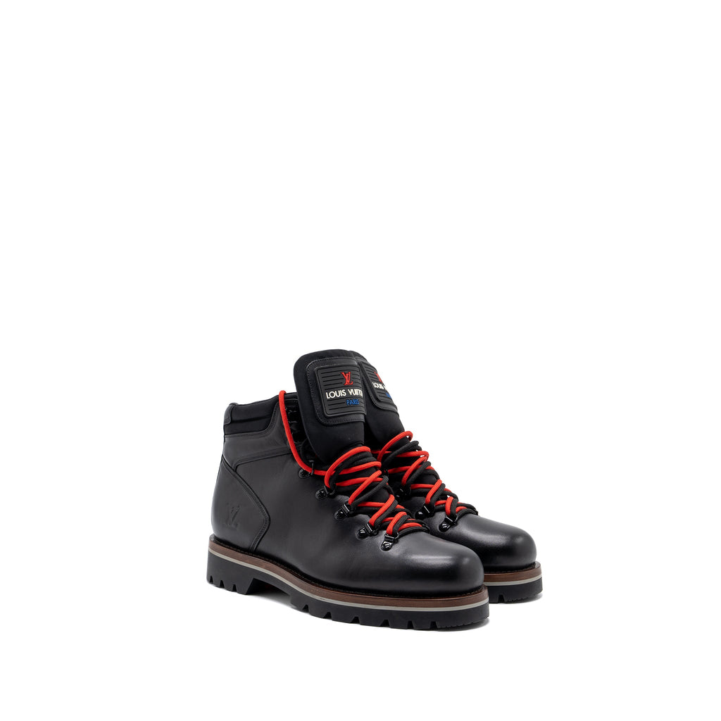 louis-vuitton-size-8-men-s-boots-leather-black-multicolour