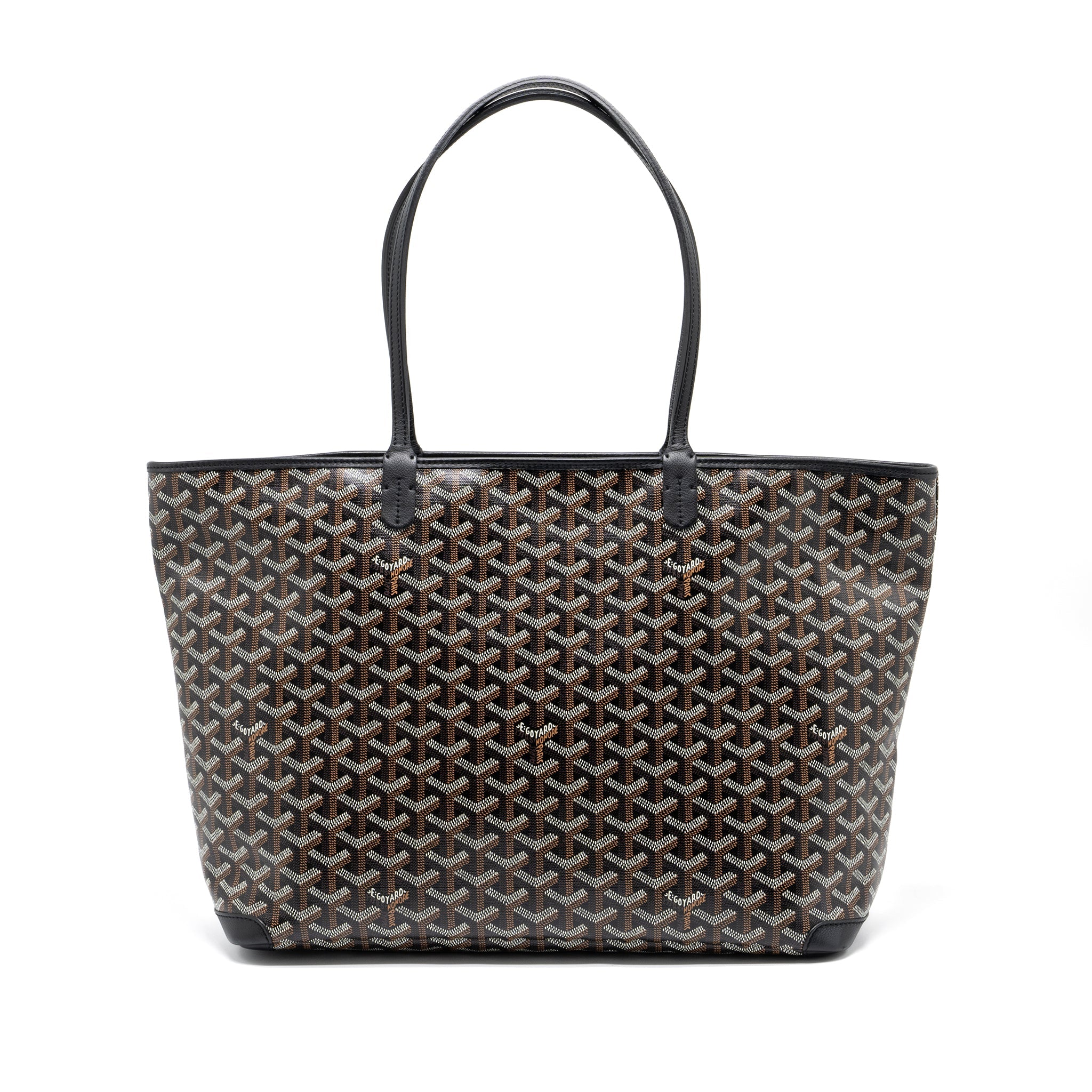 goyard-artois-tote-goyardine-canvas-black-shw