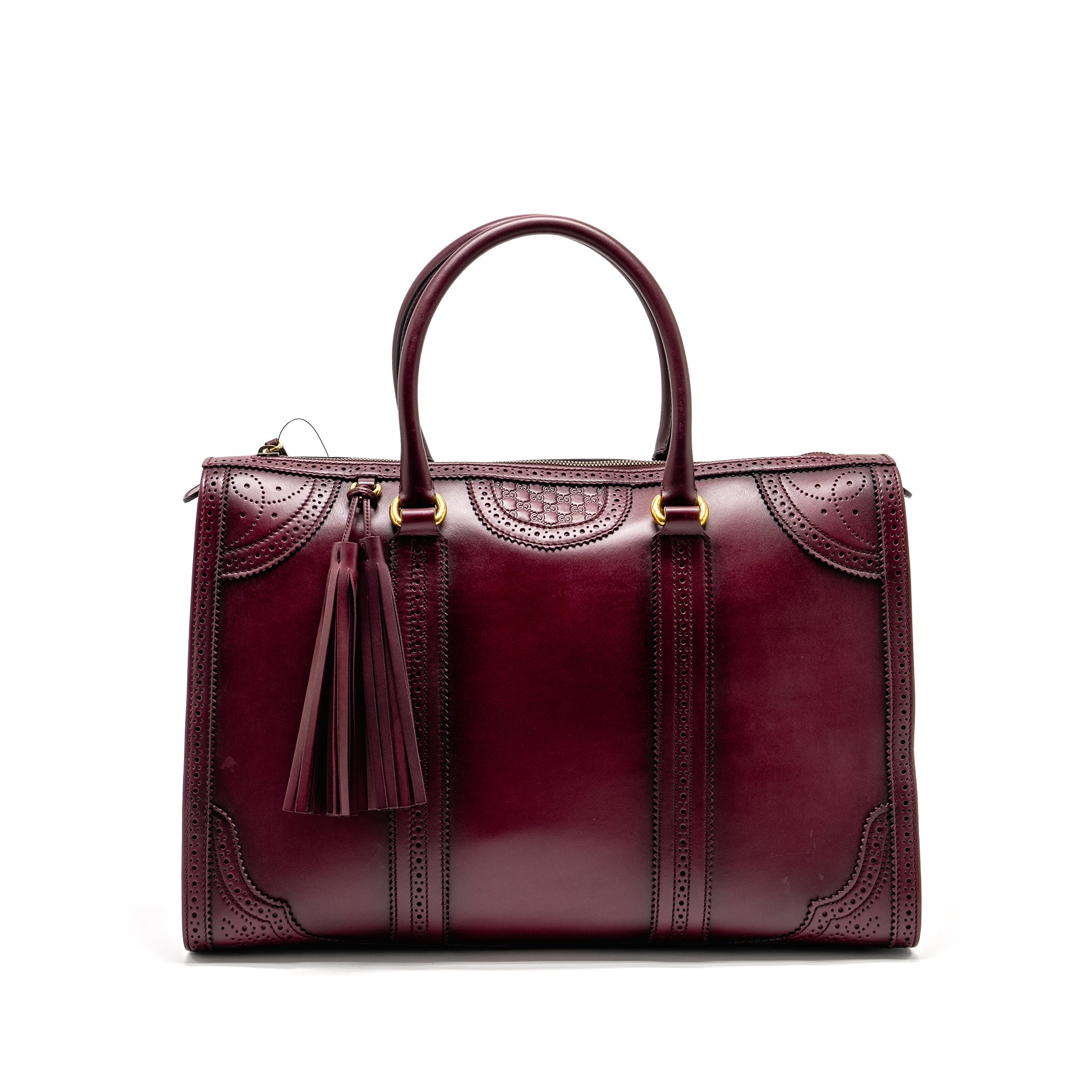 gucci-vintage-duilio-brogue-boston-bag-calfskin-burgundy-ghw