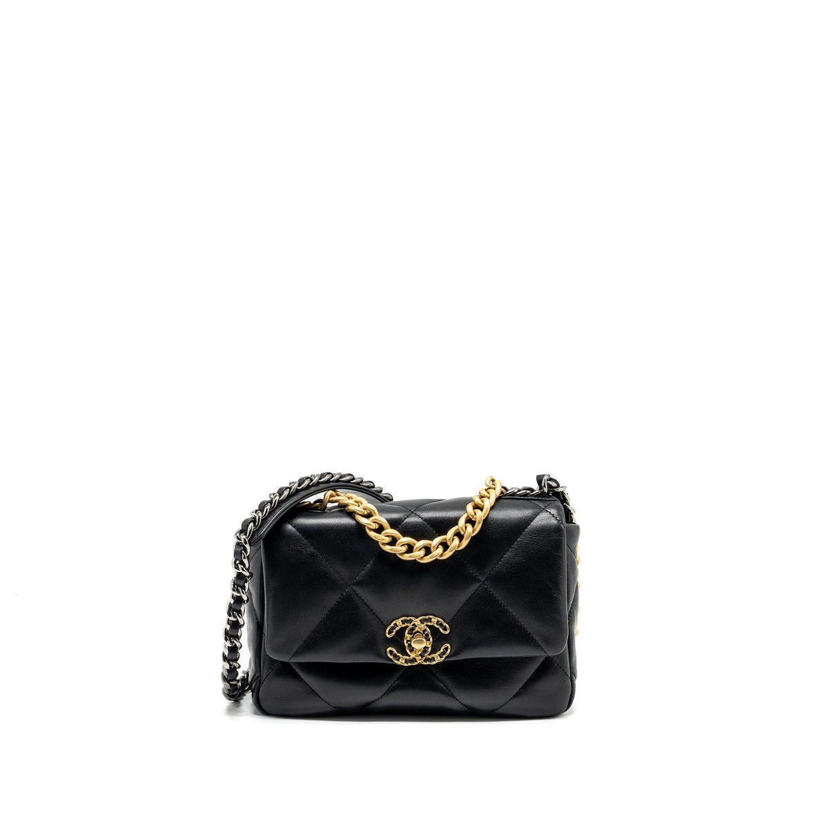 chanel-small-19-bag-lambskin-black-multicolour-hardware-microchip-4