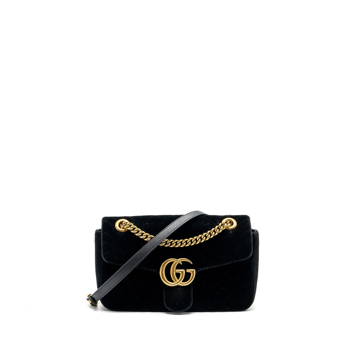 gucci-small-gg-marmont-bag-velvet-black-ghw
