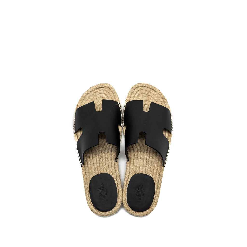hermes-size-41-antigua-espadrille-calfskin-black