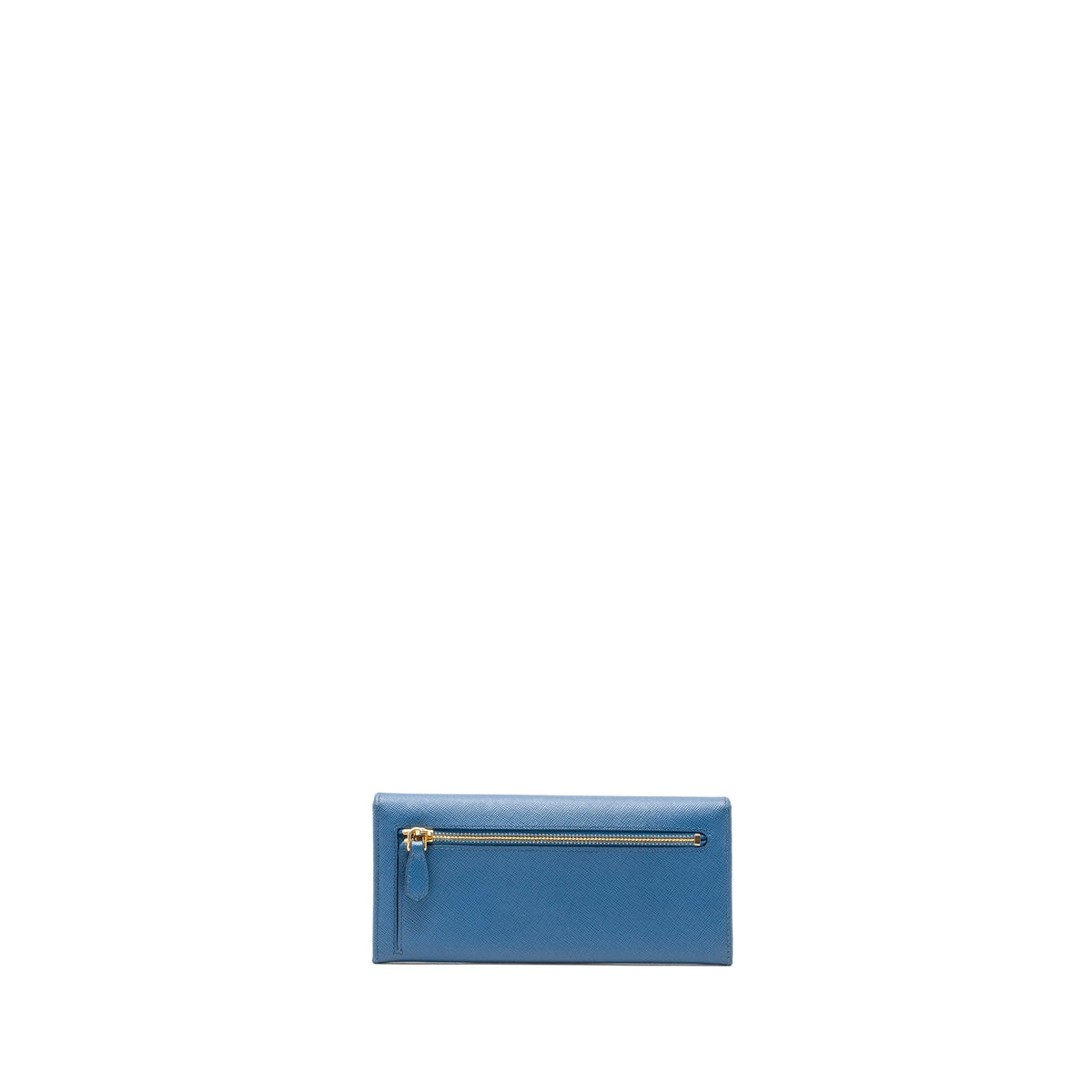 prada-saffiano-long-wallet-calfskin-blue-ghw