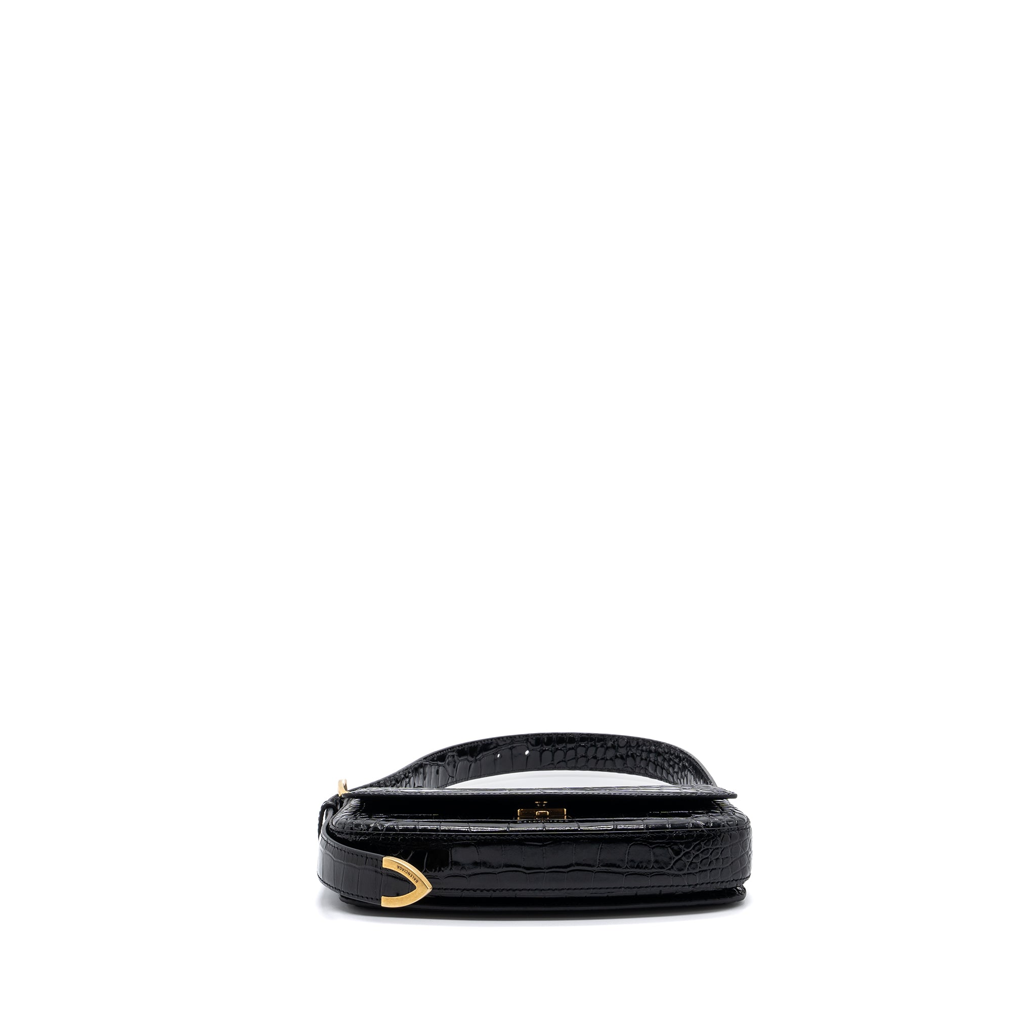 balenciaga-ghost-sling-bag-croc-embossed-leather-black-ghw