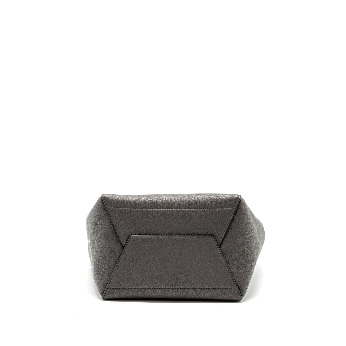 celine-sangle-bucket-bag-grained-calfskin-grey-ghw-1