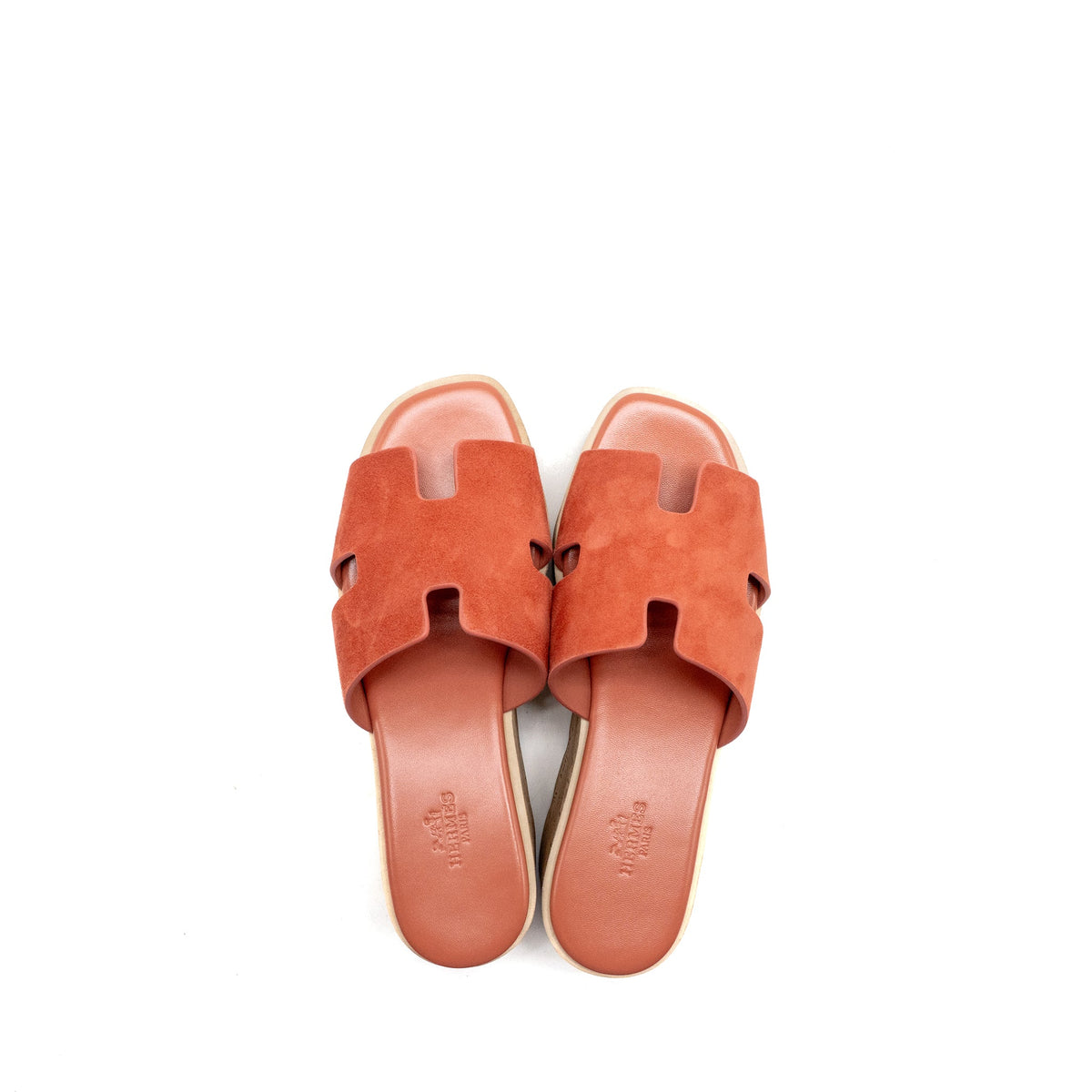 hermes-shoe-orange