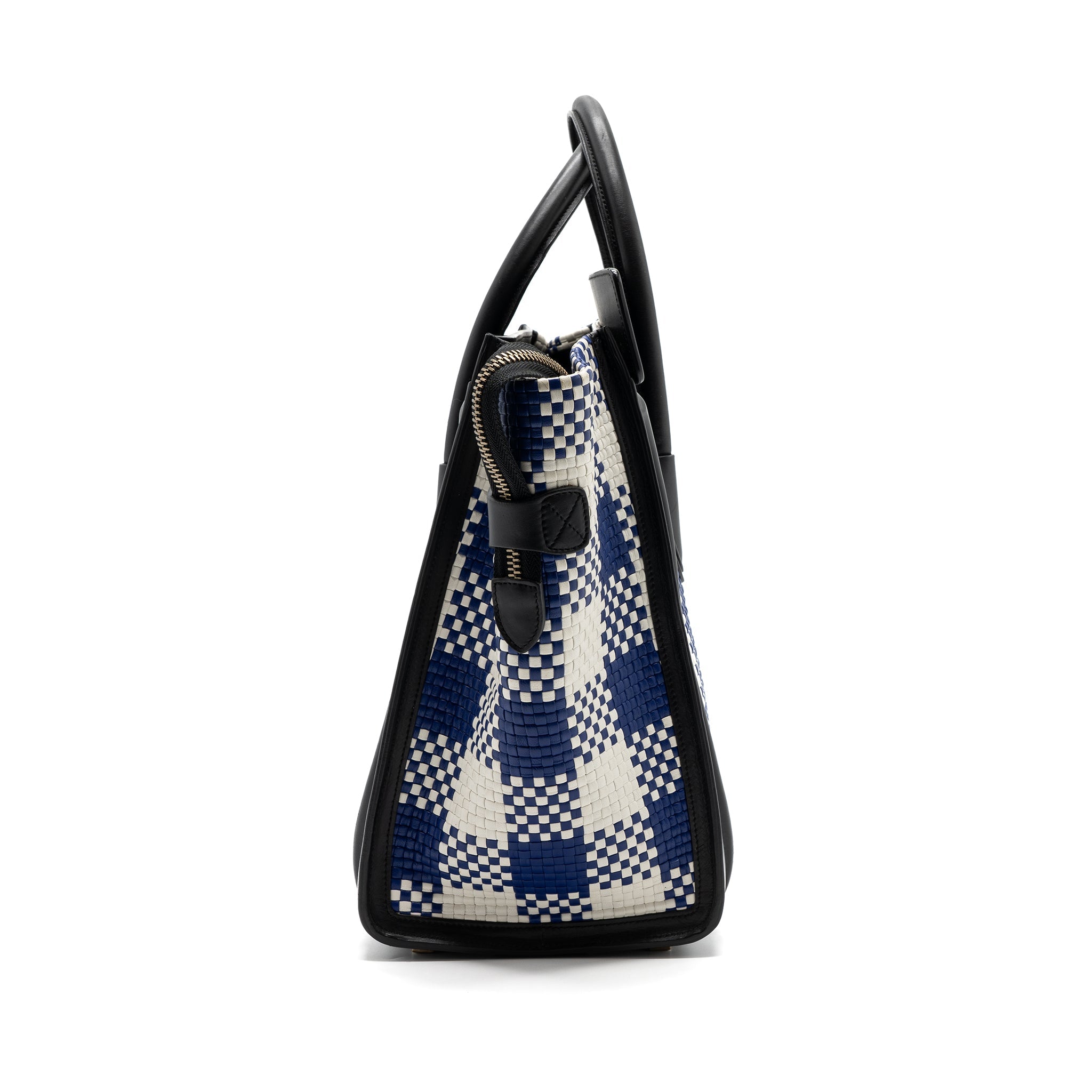 celine-mini-luggage-tote-leather-multicolour-ghw
