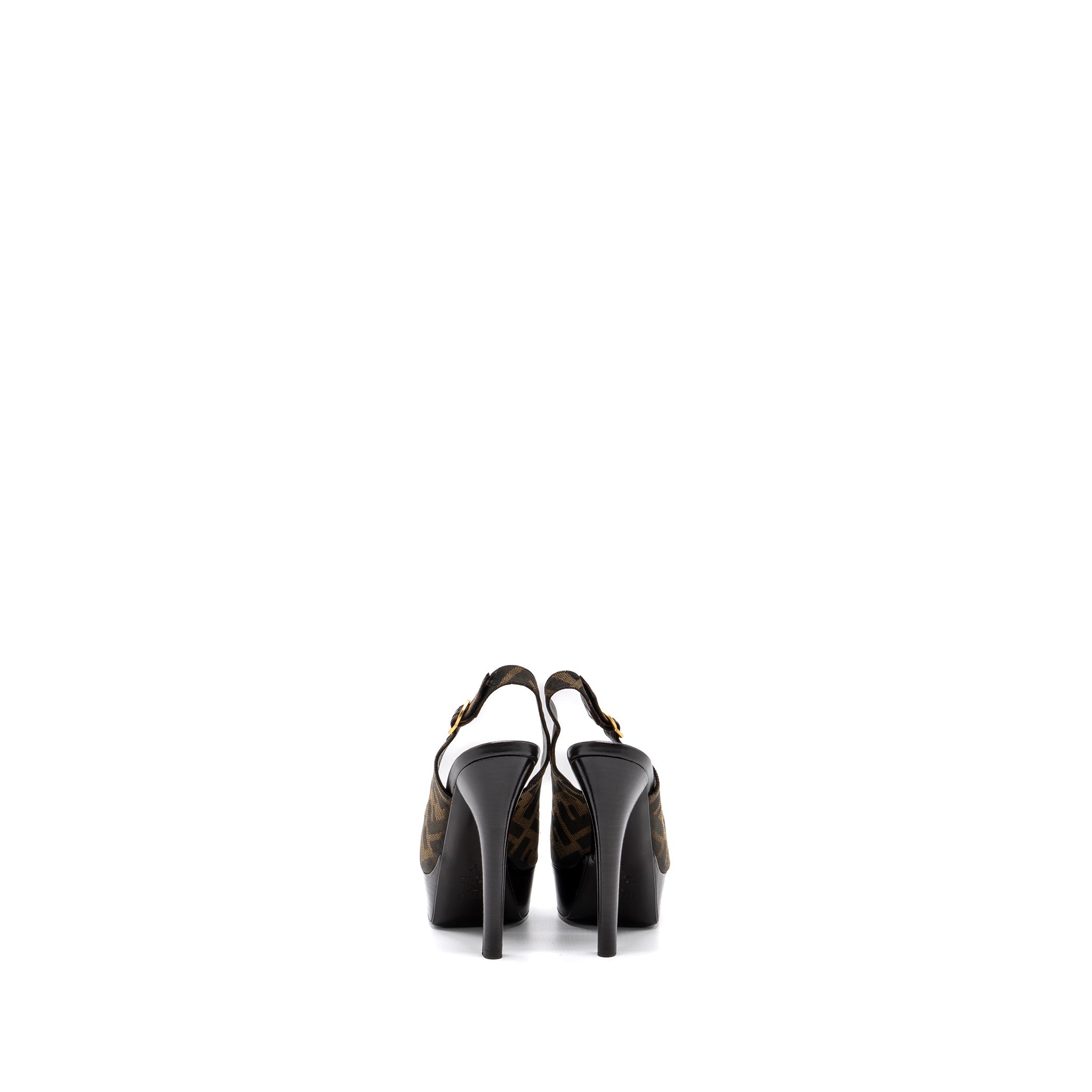 fendi-size-37-high-heal-sandals-fabric-brown