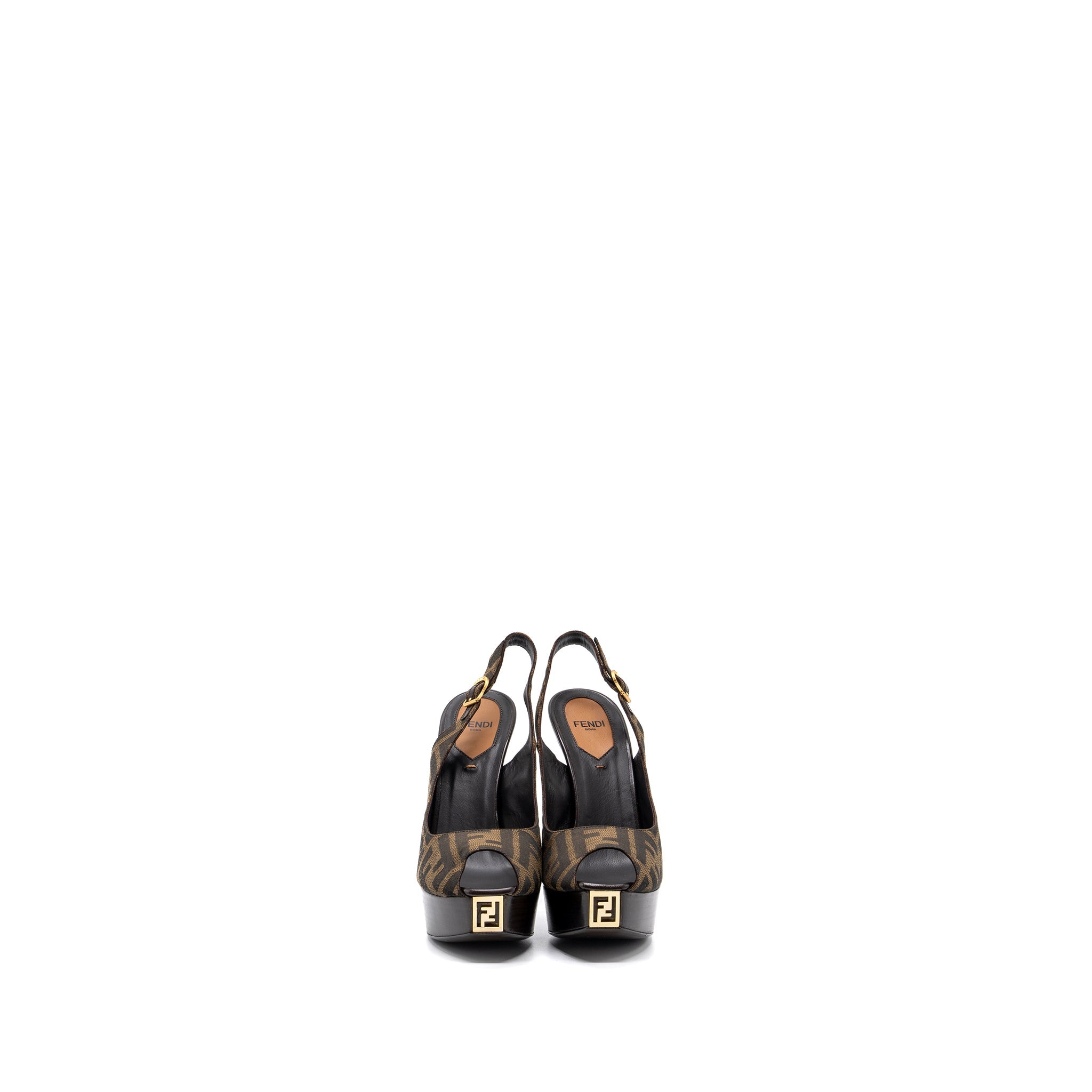 fendi-size-37-high-heal-sandals-fabric-brown