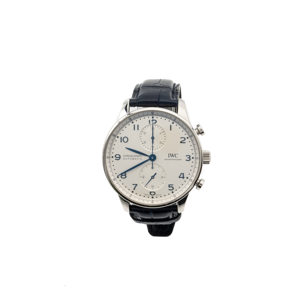 iwc-41mm-portugieser-chronograoh-stainless-steel-with-alligator-strap