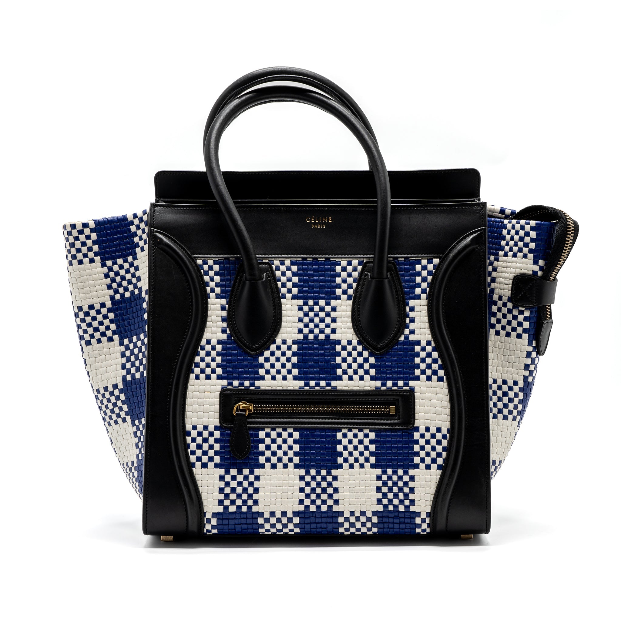 celine-mini-luggage-tote-leather-multicolour-ghw