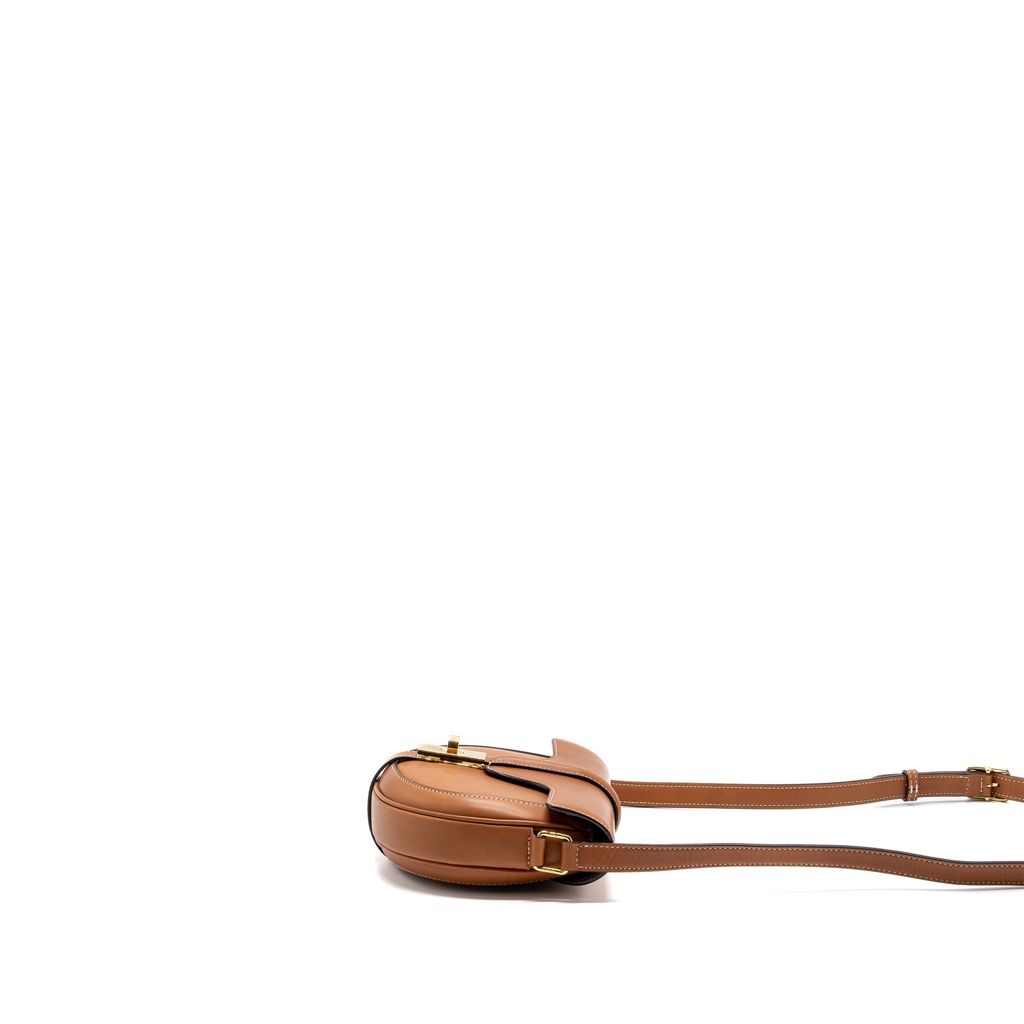 celine-besace-bag-calfskin-brown-ghw