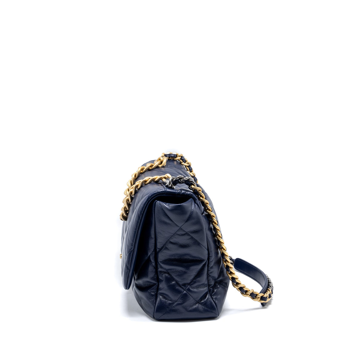 chanel-maxi-19-bag-goatskin-dark-blue-multicolor-hardware