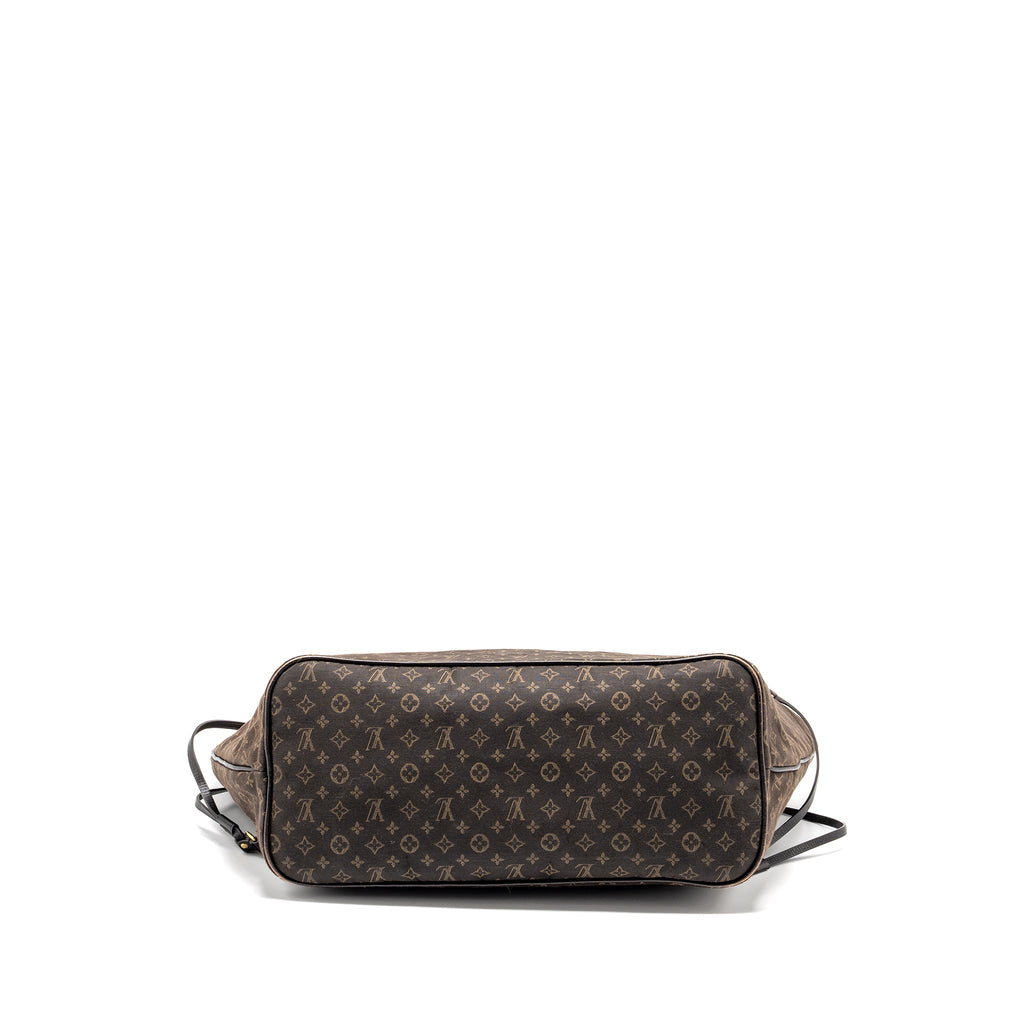 louis-vuitton-vintage-neverfull-mm-fabric-dark-brown-ghw