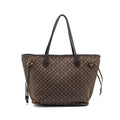 louis-vuitton-vintage-neverfull-mm-fabric-dark-brown-ghw
