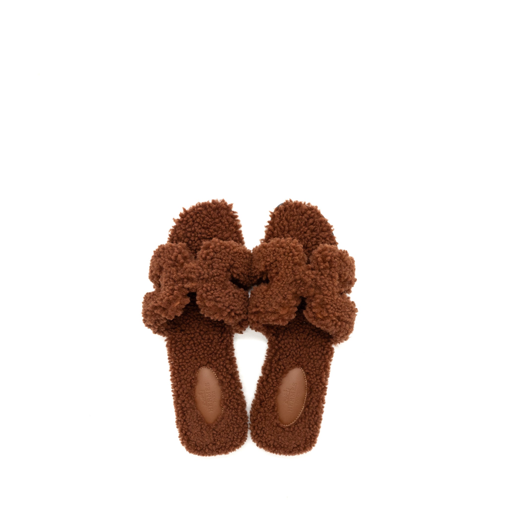 hermes-size-37-5-oran-sandal-shearling-dark-brown