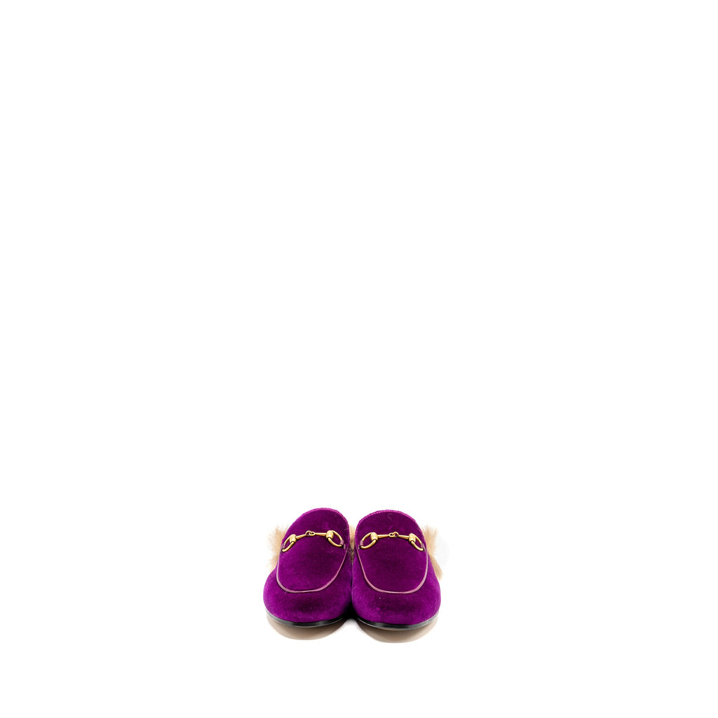 gucci-size-35-horsebit-princetown-fur-slipper-velvet-purple-ghw-copy
