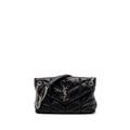 saint-laurent-small-puffer-lambskin-black-shw