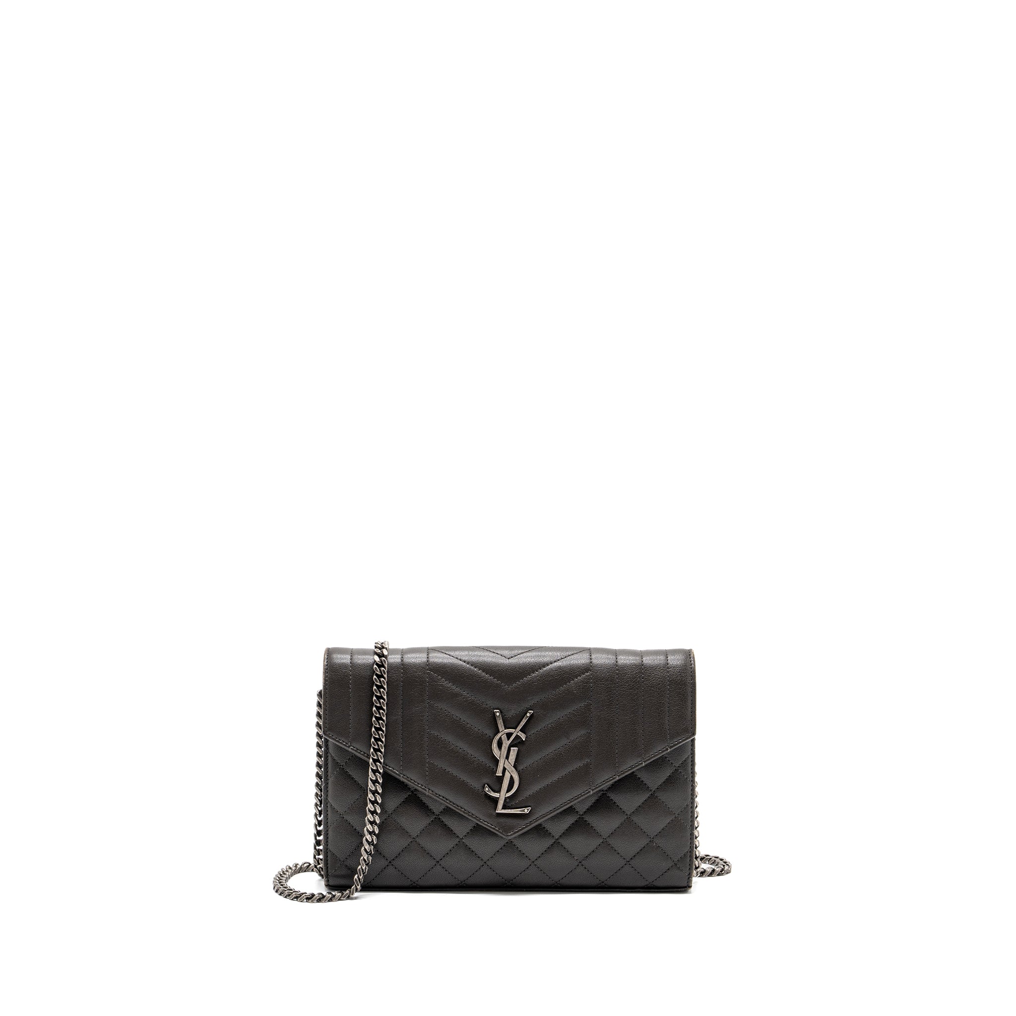 saint-laurent-ysl-envelop-chain-bag-calfskin-dark-grey-shw