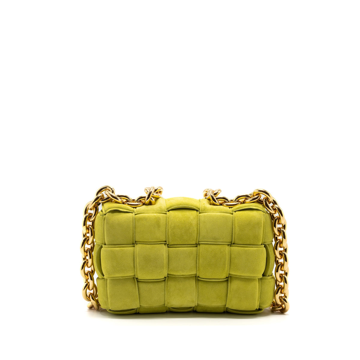 bottega-veneta-chain-cassette-suede-light-green-ghw