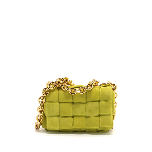 bottega-veneta-chain-cassette-suede-light-green-ghw