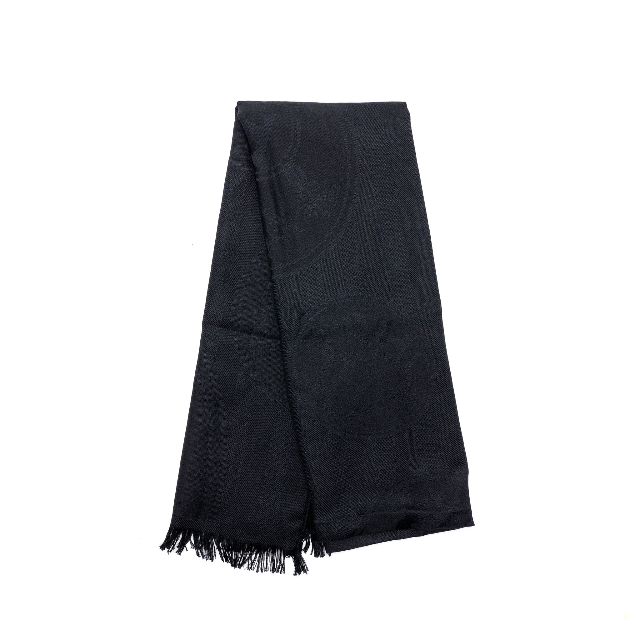 hermes-new-libris-scarf-cashmere-black