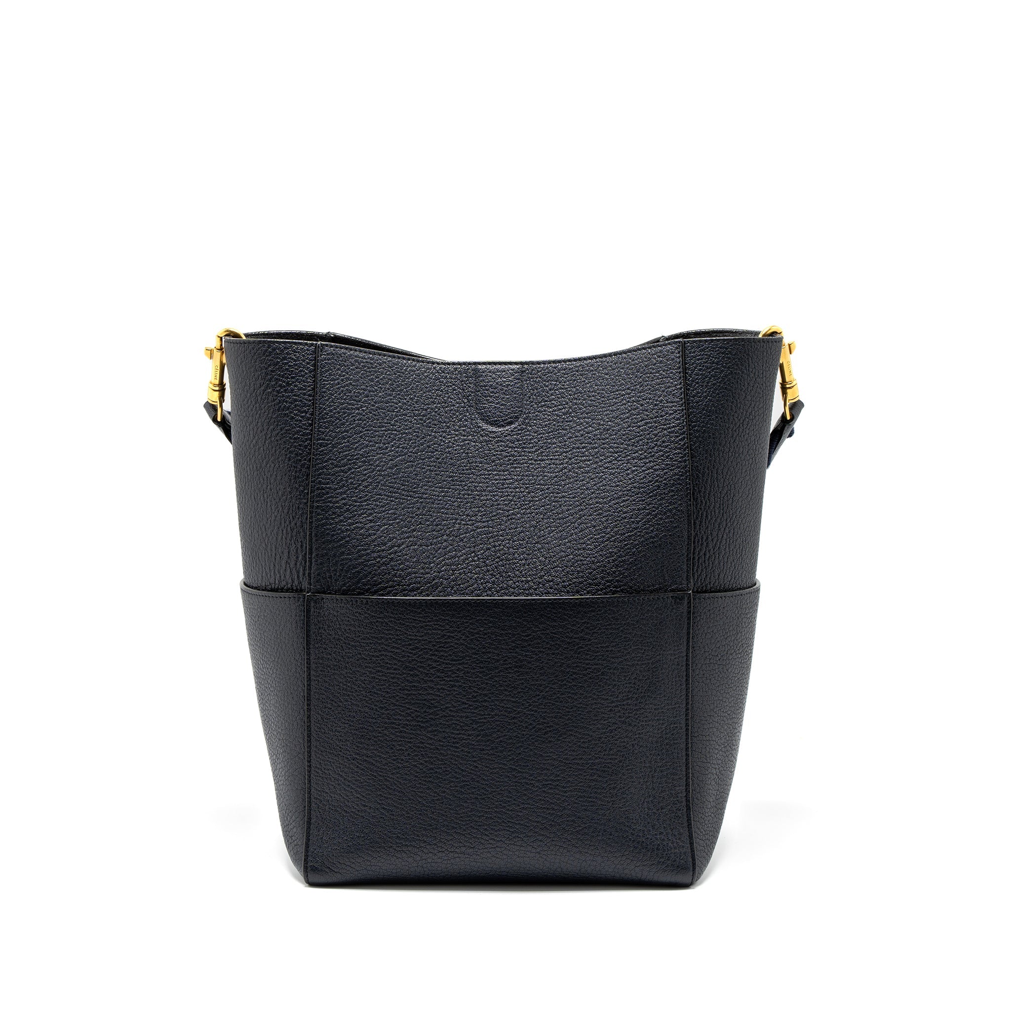 celine-sangle-bucket-bag-calfskin-navy-ghw