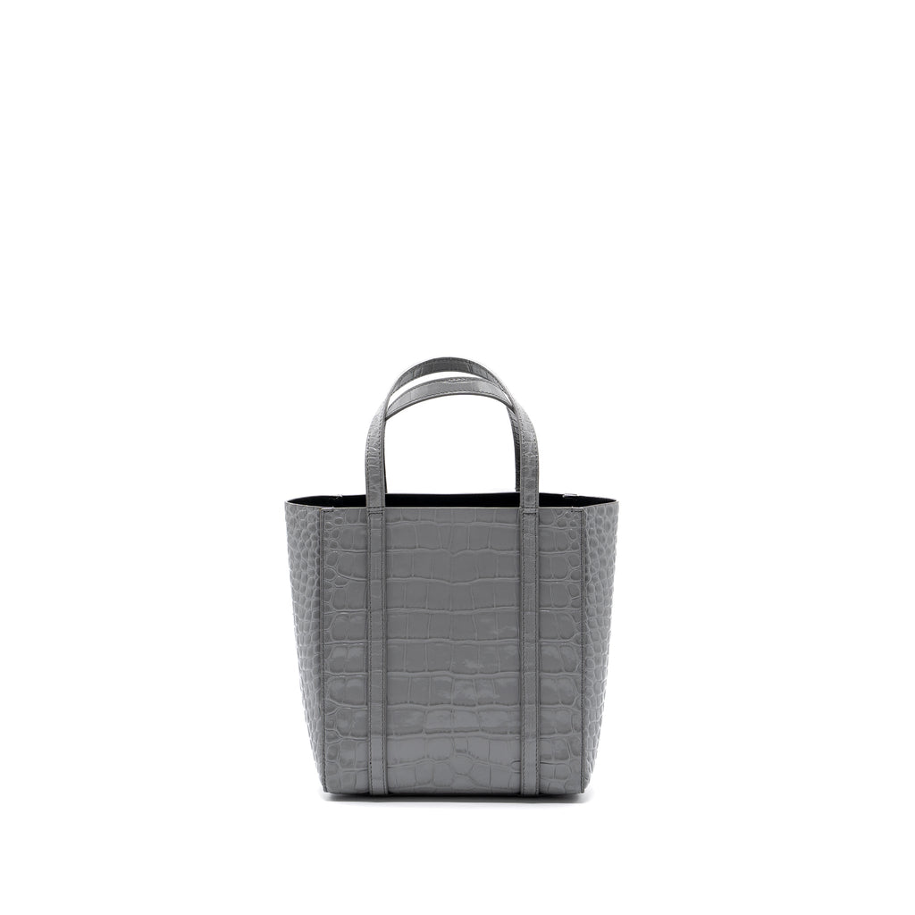 balenciaga-xxs-everyday-tote-bag-crocodile-embossed-calfskin-grey-shw