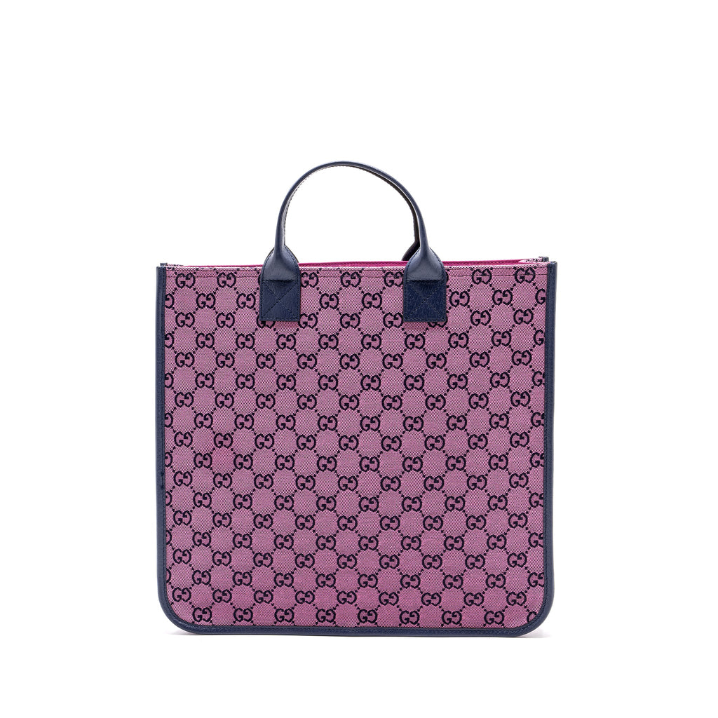 gucci-kids-tote-bag-canvas-leather-pink-dark-blue