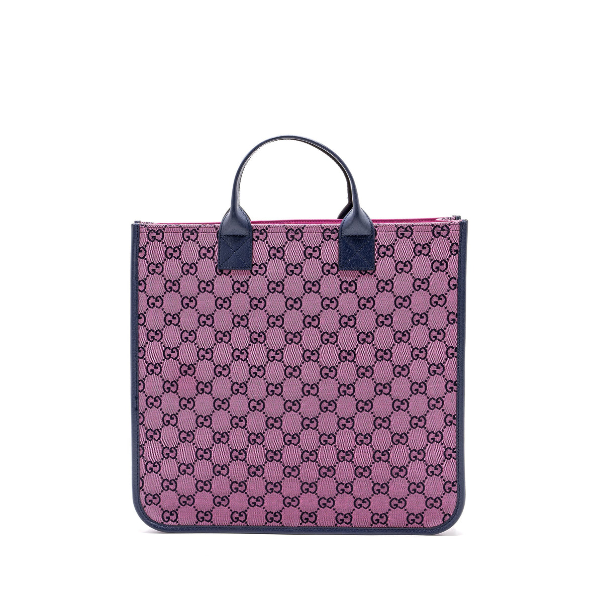 gucci-kids-tote-bag-canvas-leather-pink-dark-blue