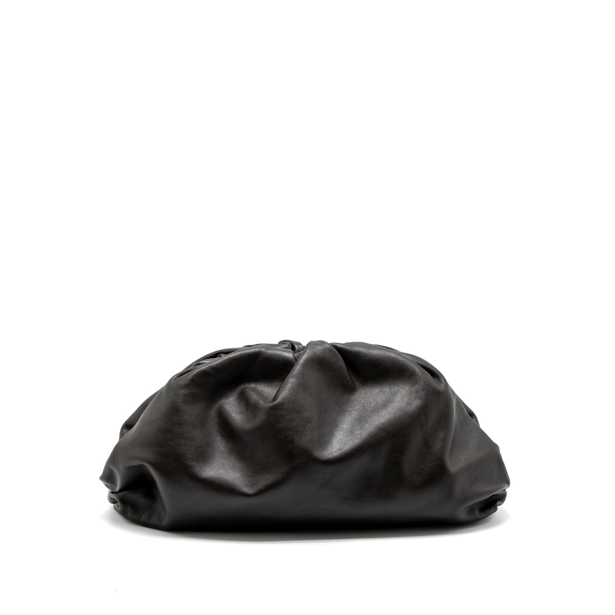 bottega-veneta-clutch-calfskin-dark-brown-ghw