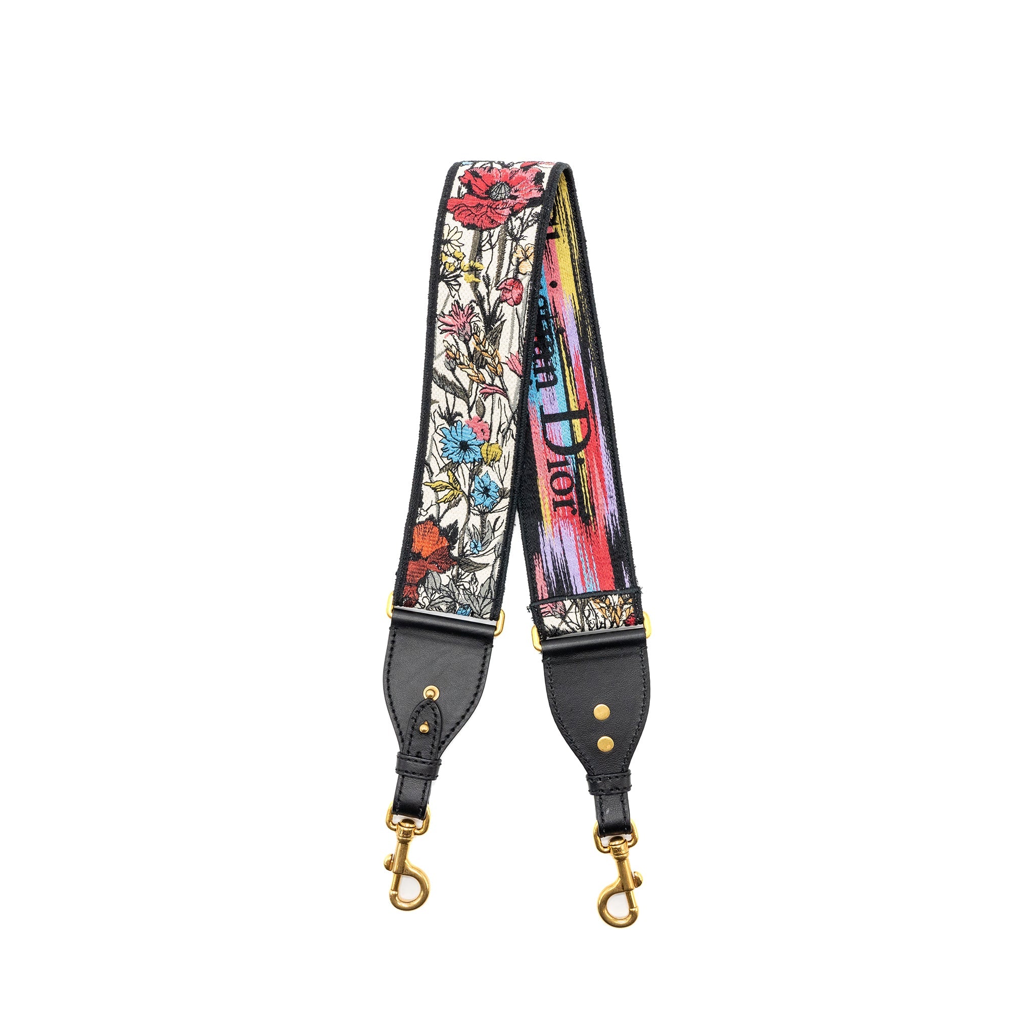 dior-adjustable-shoulder-strap-flora-embroidery-canvas-calfskin-multicolour-ghw