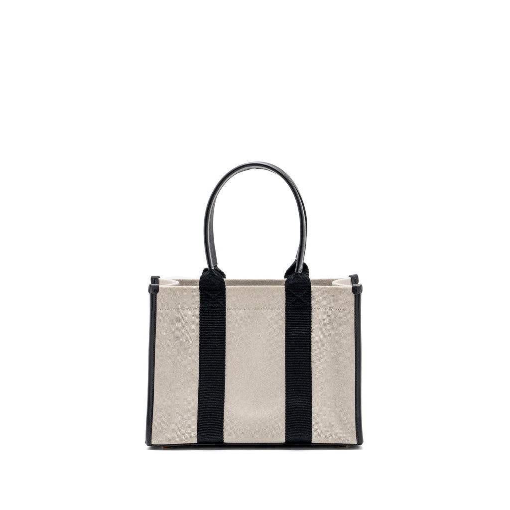 balenciaga-small-tote-bag-canvas-and-leather-black-white-ghw