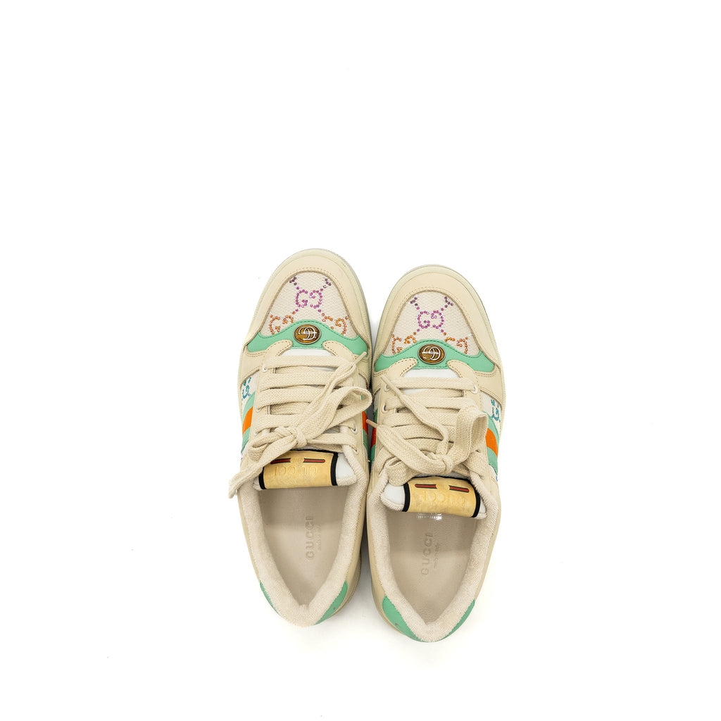gucci-size-38-5-sneaker-leather-fabric-crystal-multicolour