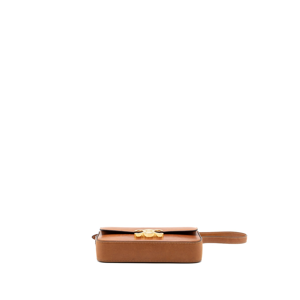 celine-triomphe-shoulder-bag-natural-calfskin-tan-ghw