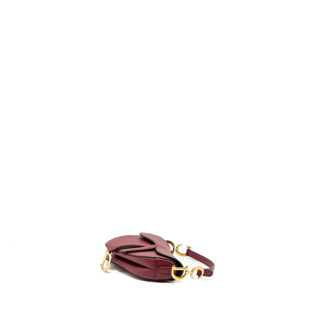 dior-mini-saddle-calfskin-red-ghw