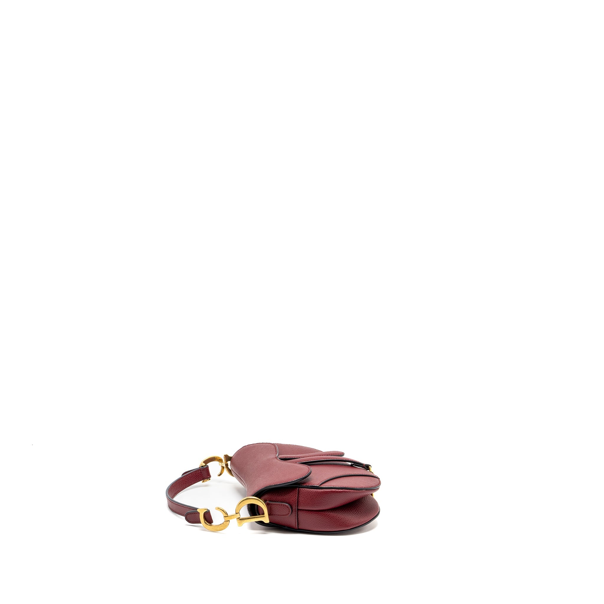 dior-mini-saddle-calfskin-red-ghw